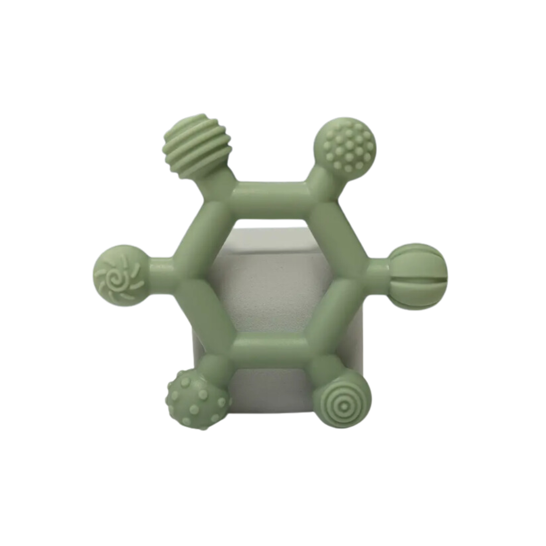 Silicone Hexagon Teether