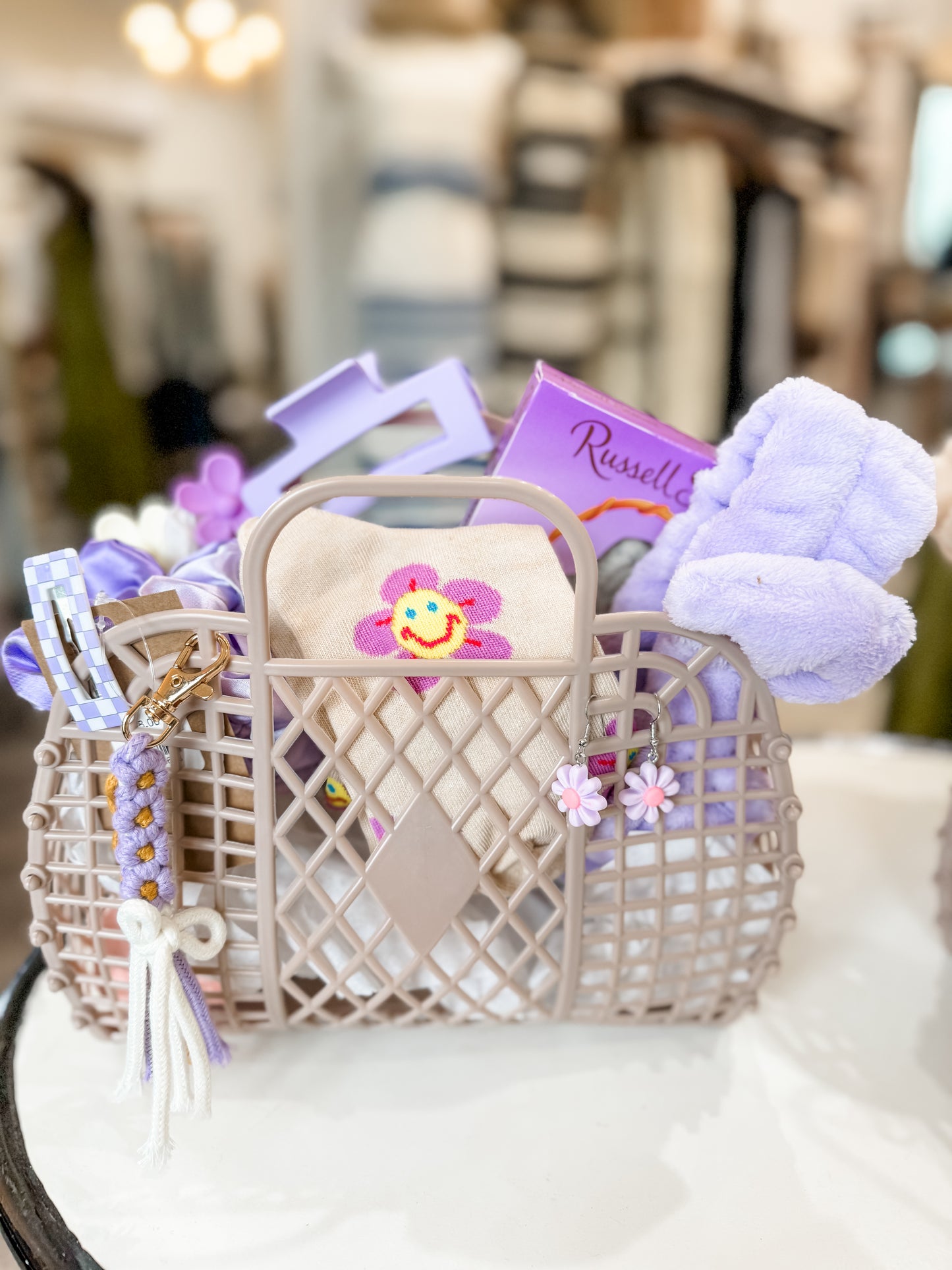 Purple Easter Basket