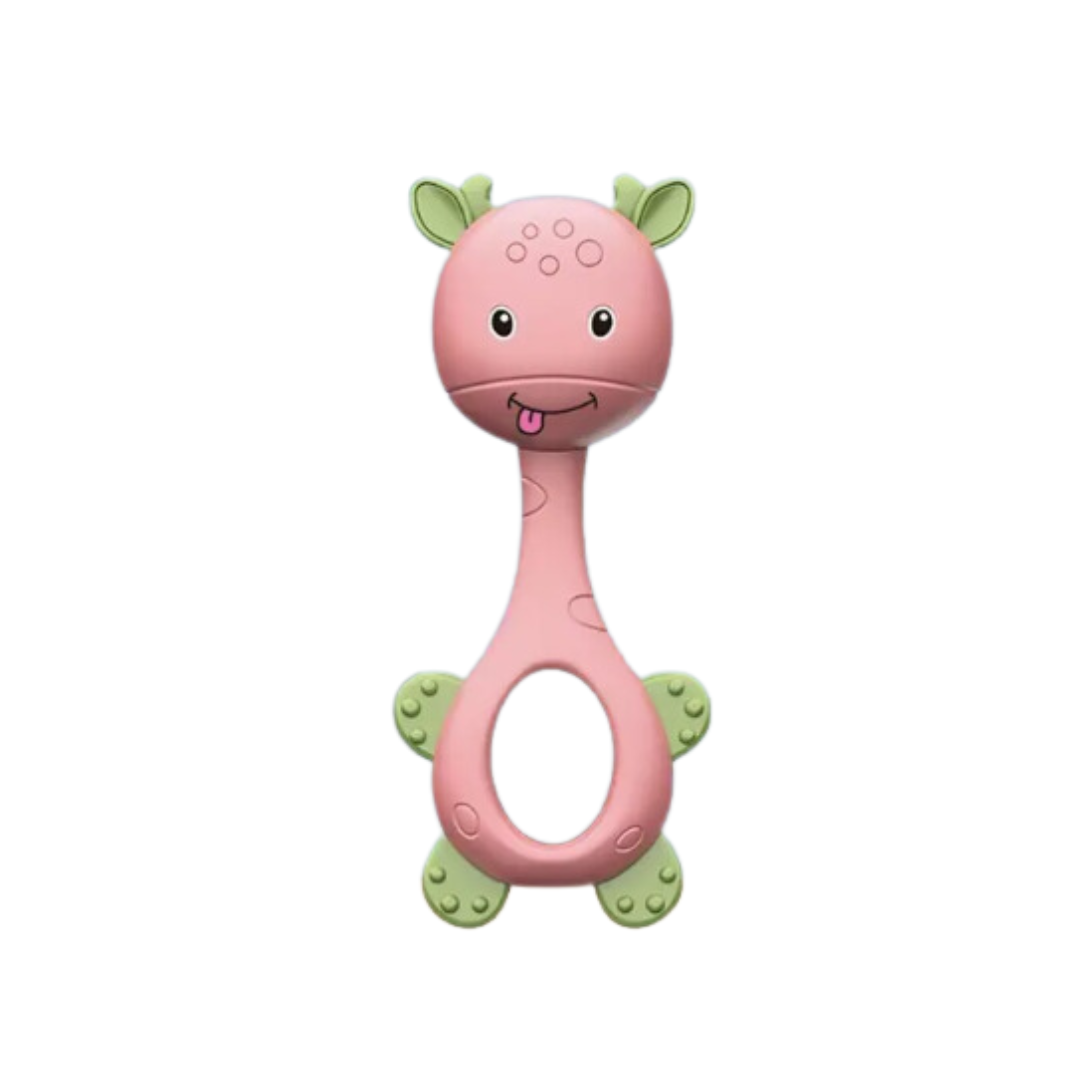 Pink Giraffe Rattle