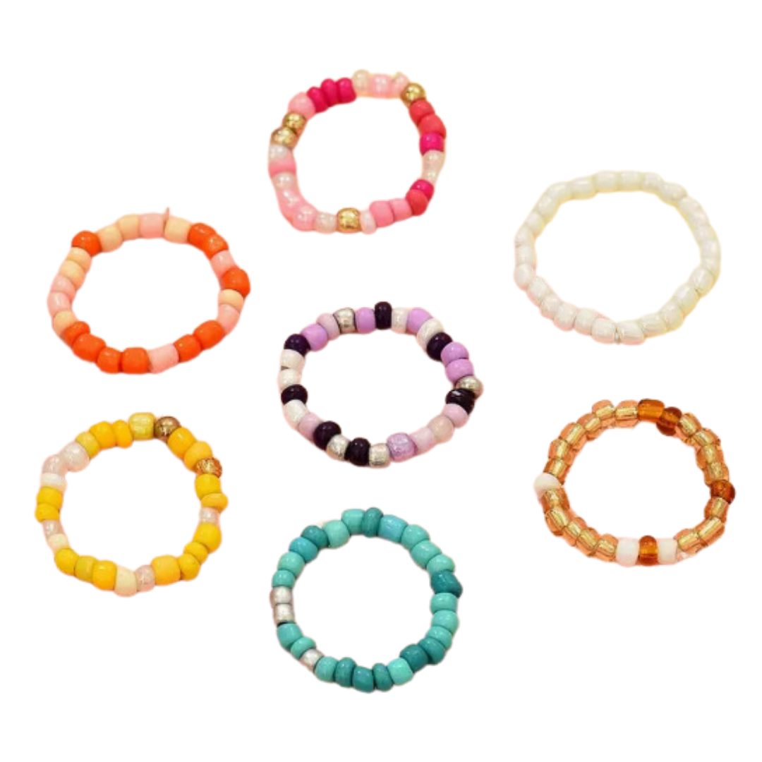Stretchy Beaded Ring