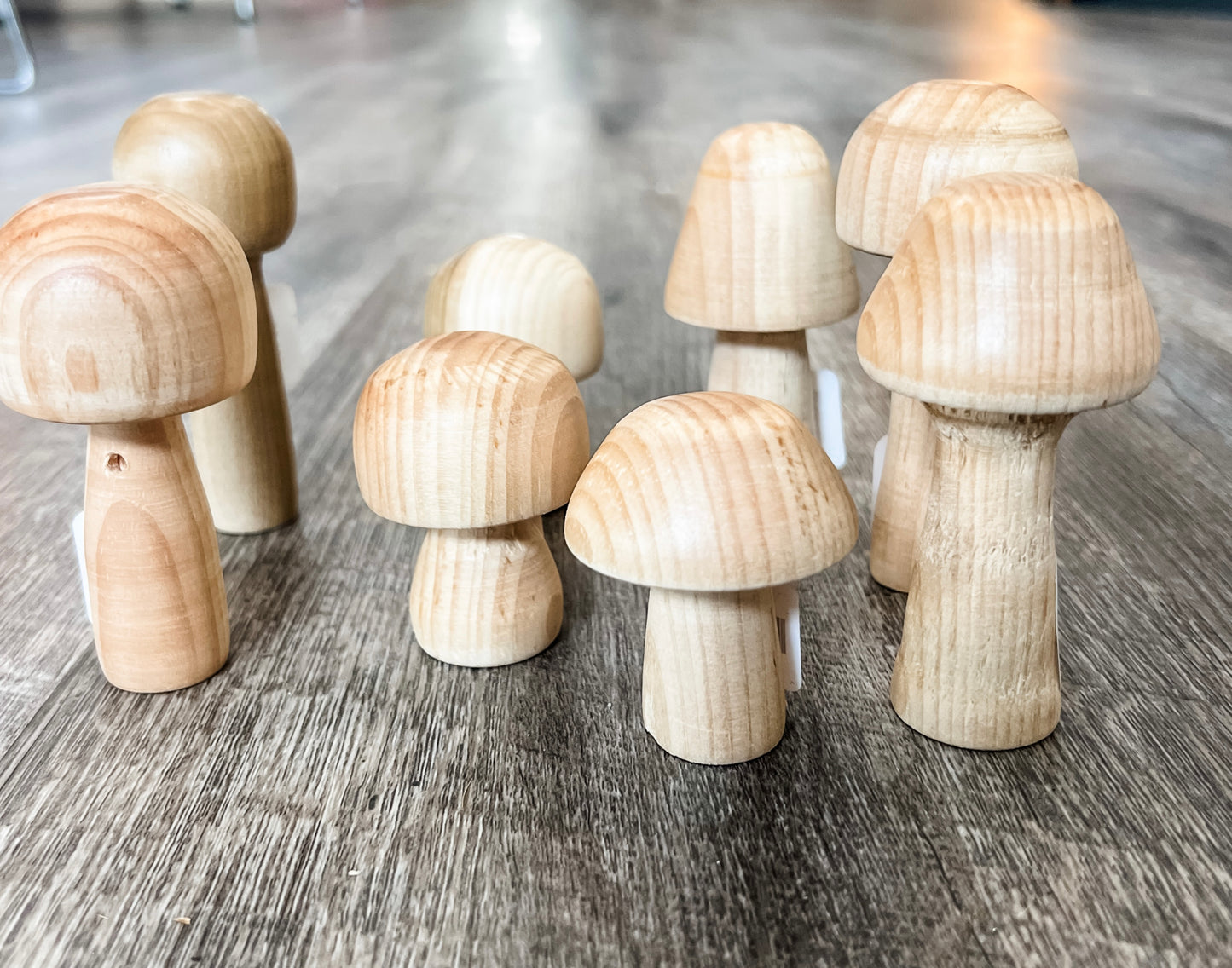 Tiny Wooden Mushroom