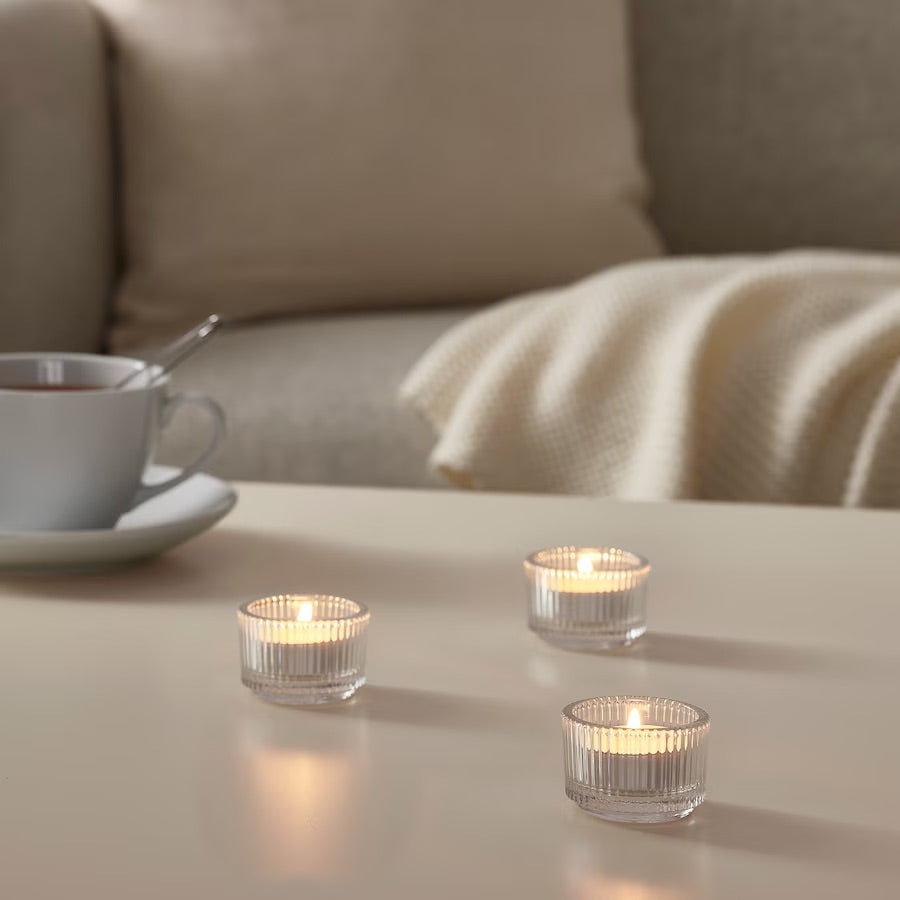 Clear Tealight Holder