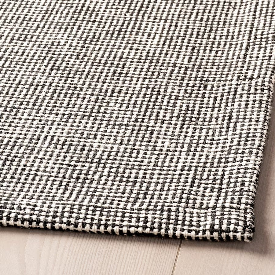 Black and White Rug
