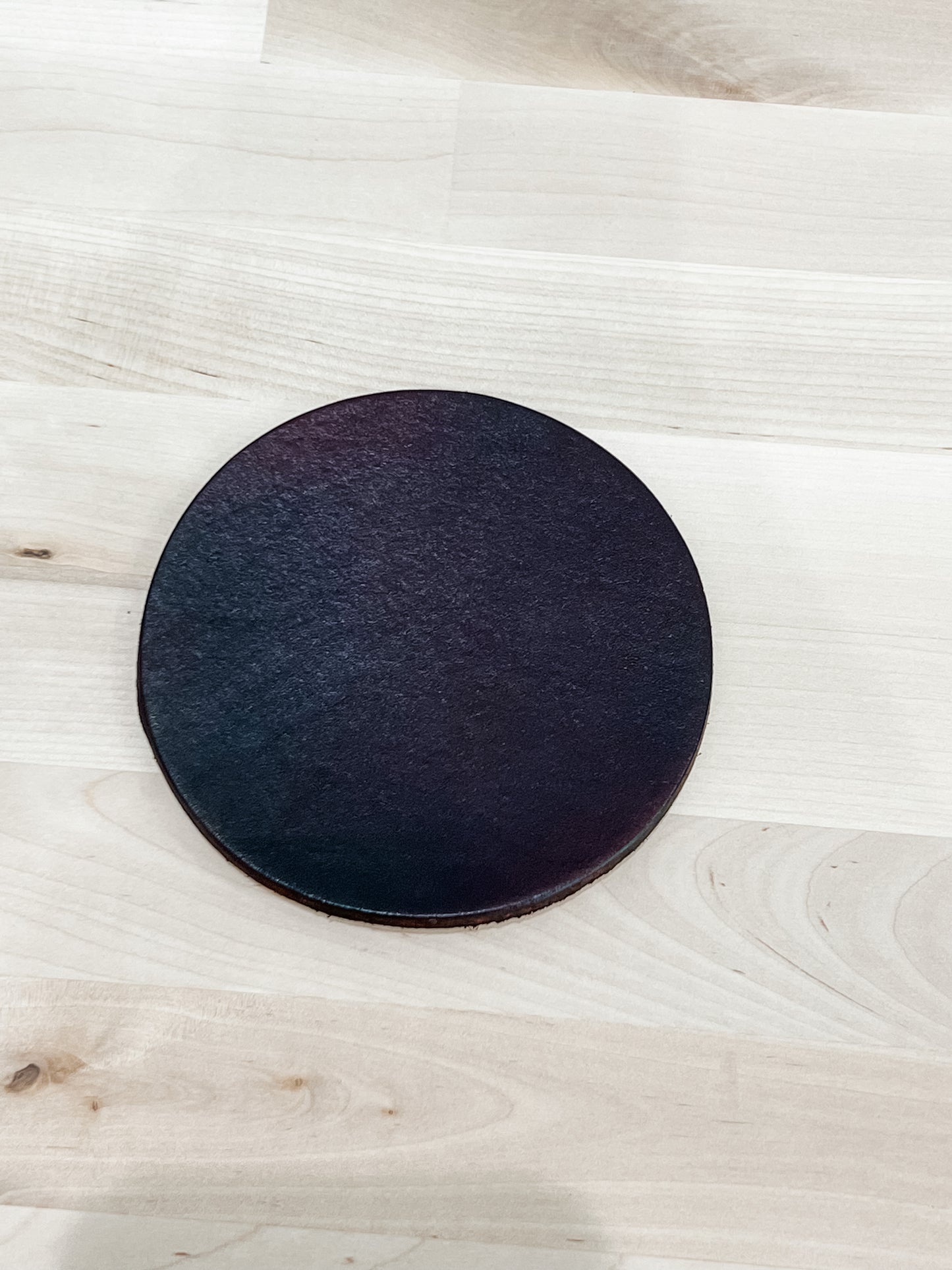 Lindy Leather Coaster