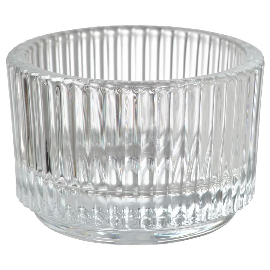 Clear Tealight Holder