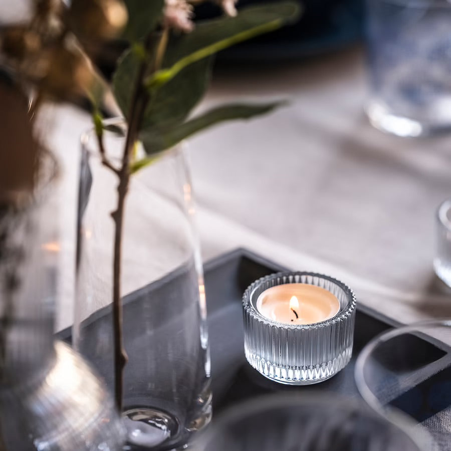 Clear Tealight Holder