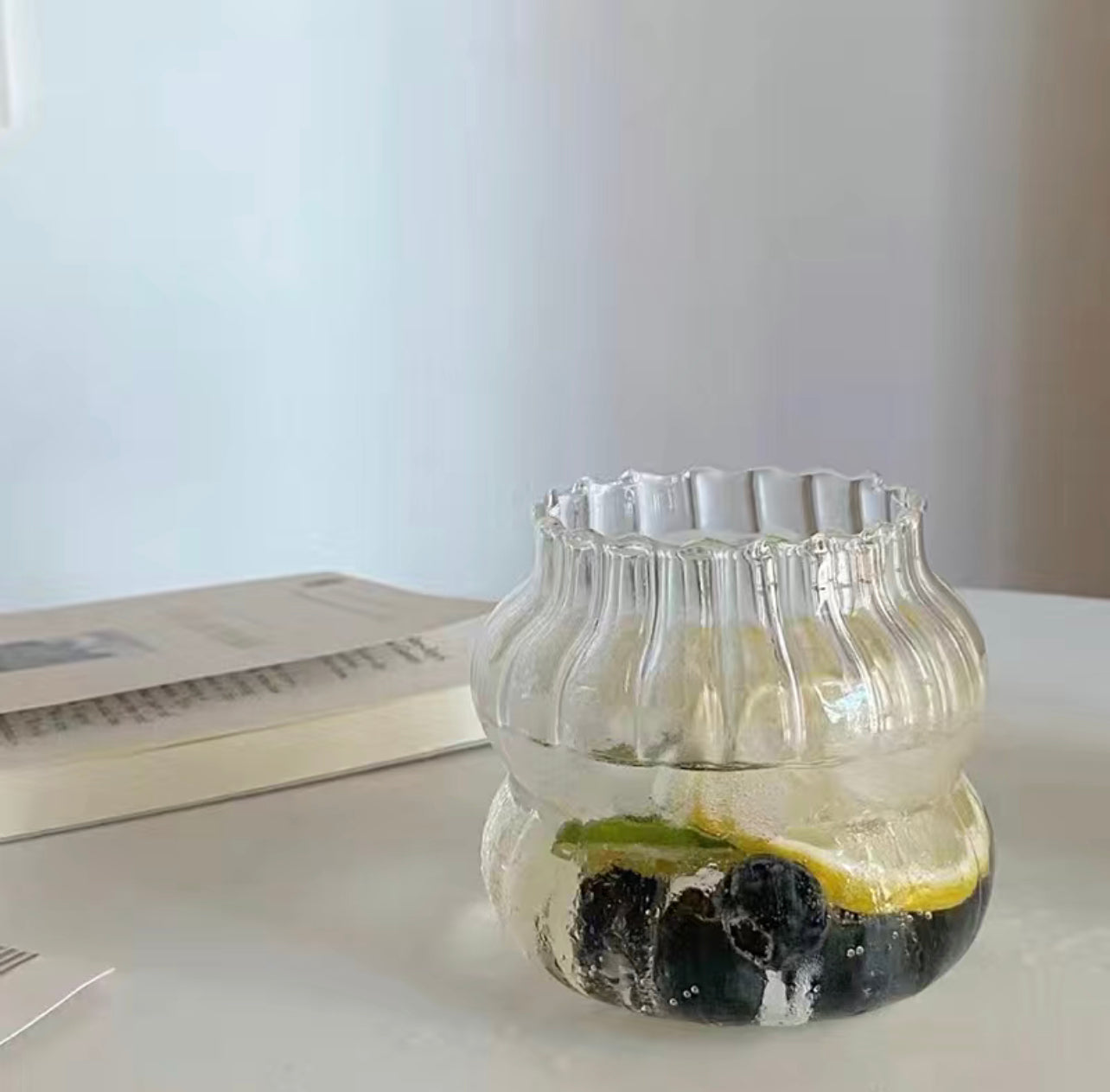 Vintage Style Glass Tumbler