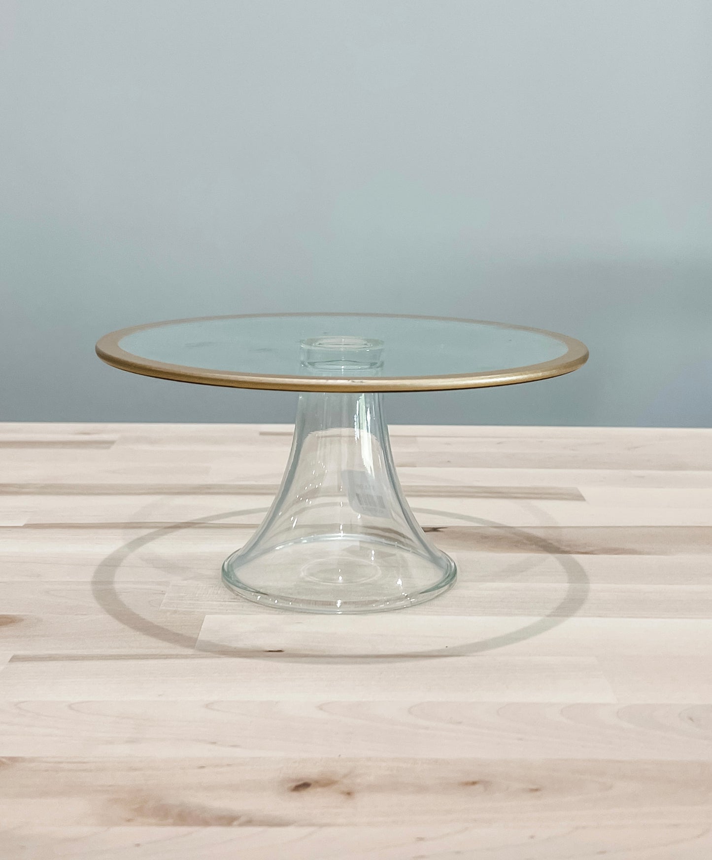 Small Glass Cake Stand