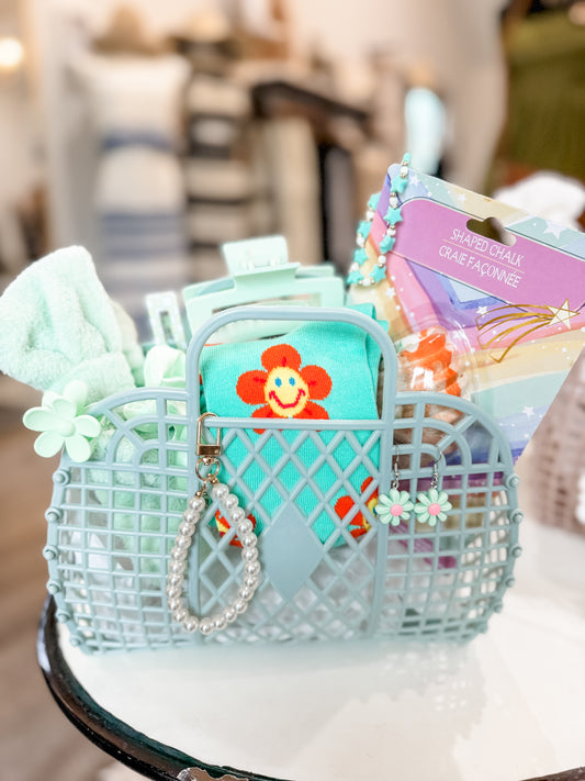 Green Easter Basket
