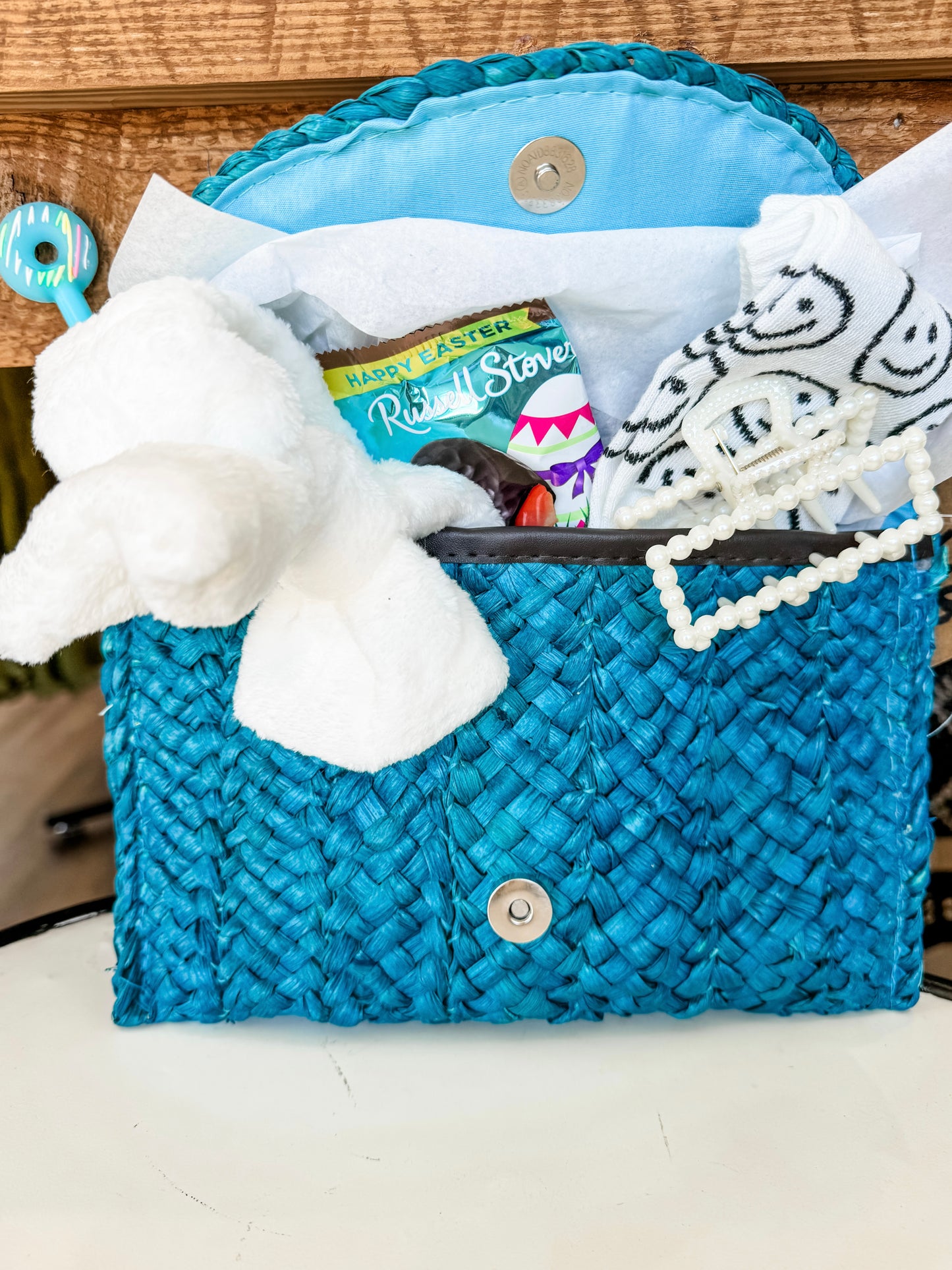 Blue Clutch Gift Set