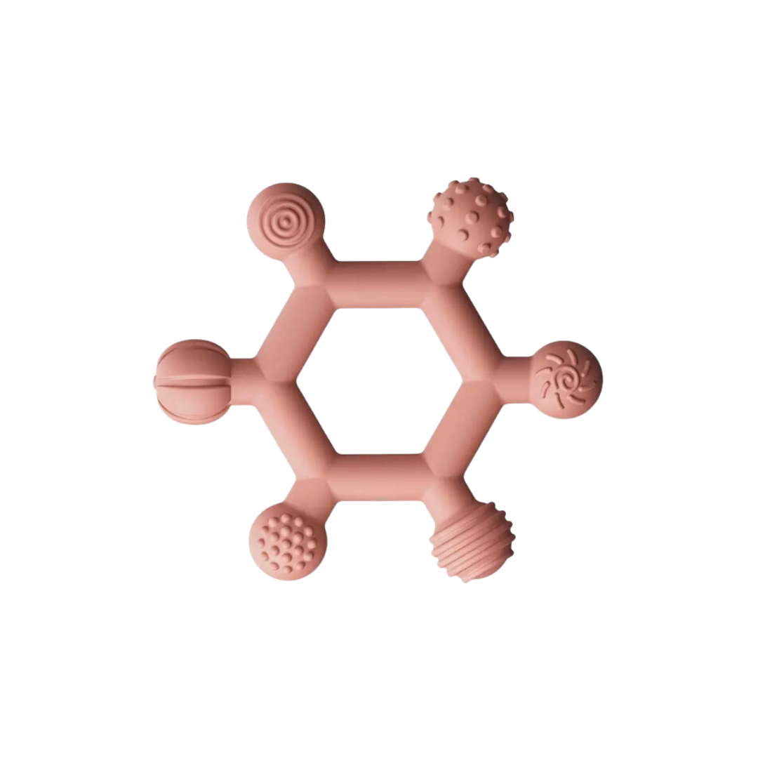 Silicone Hexagon Teether