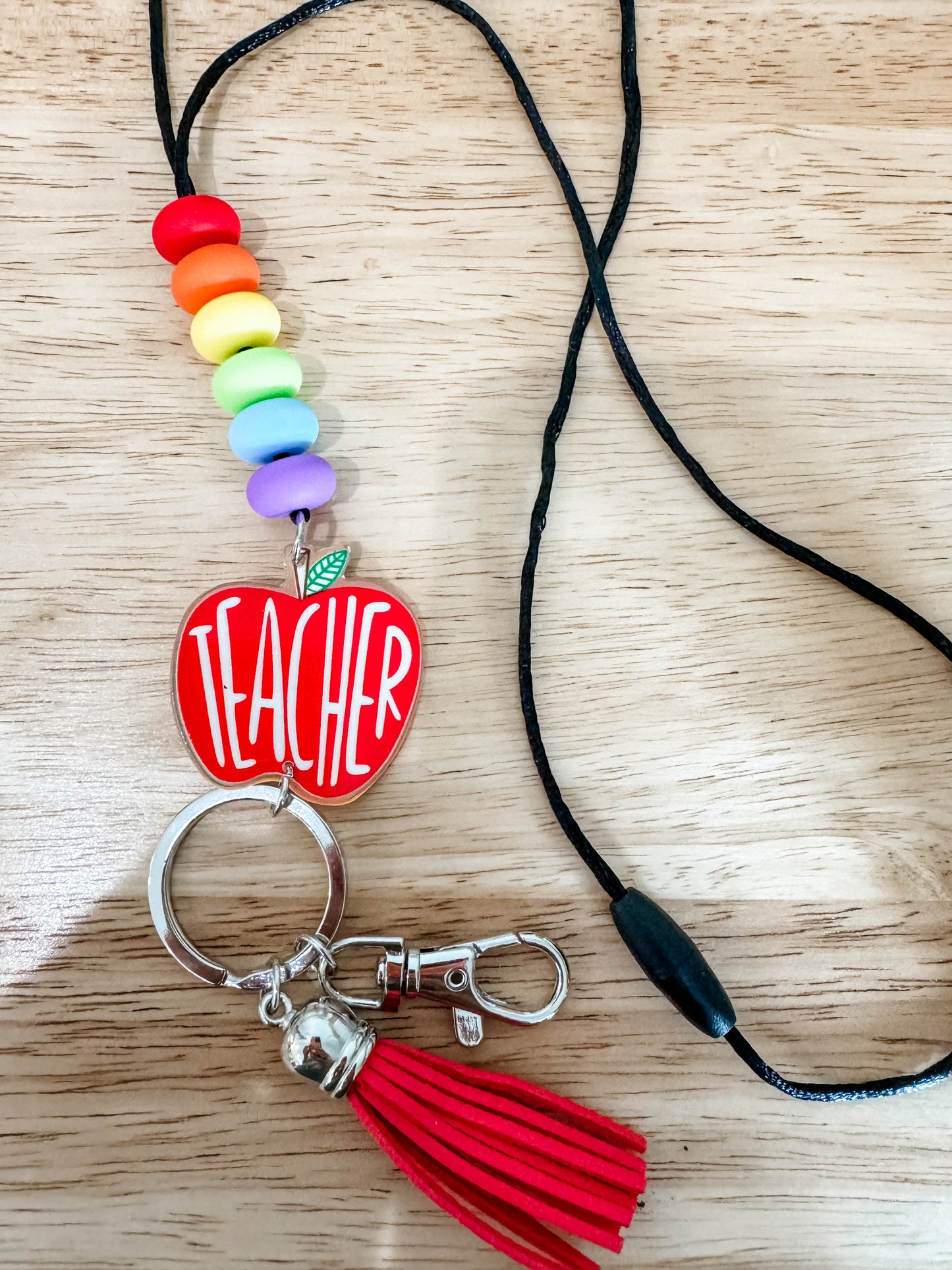 Teacher Lanyard Keychain